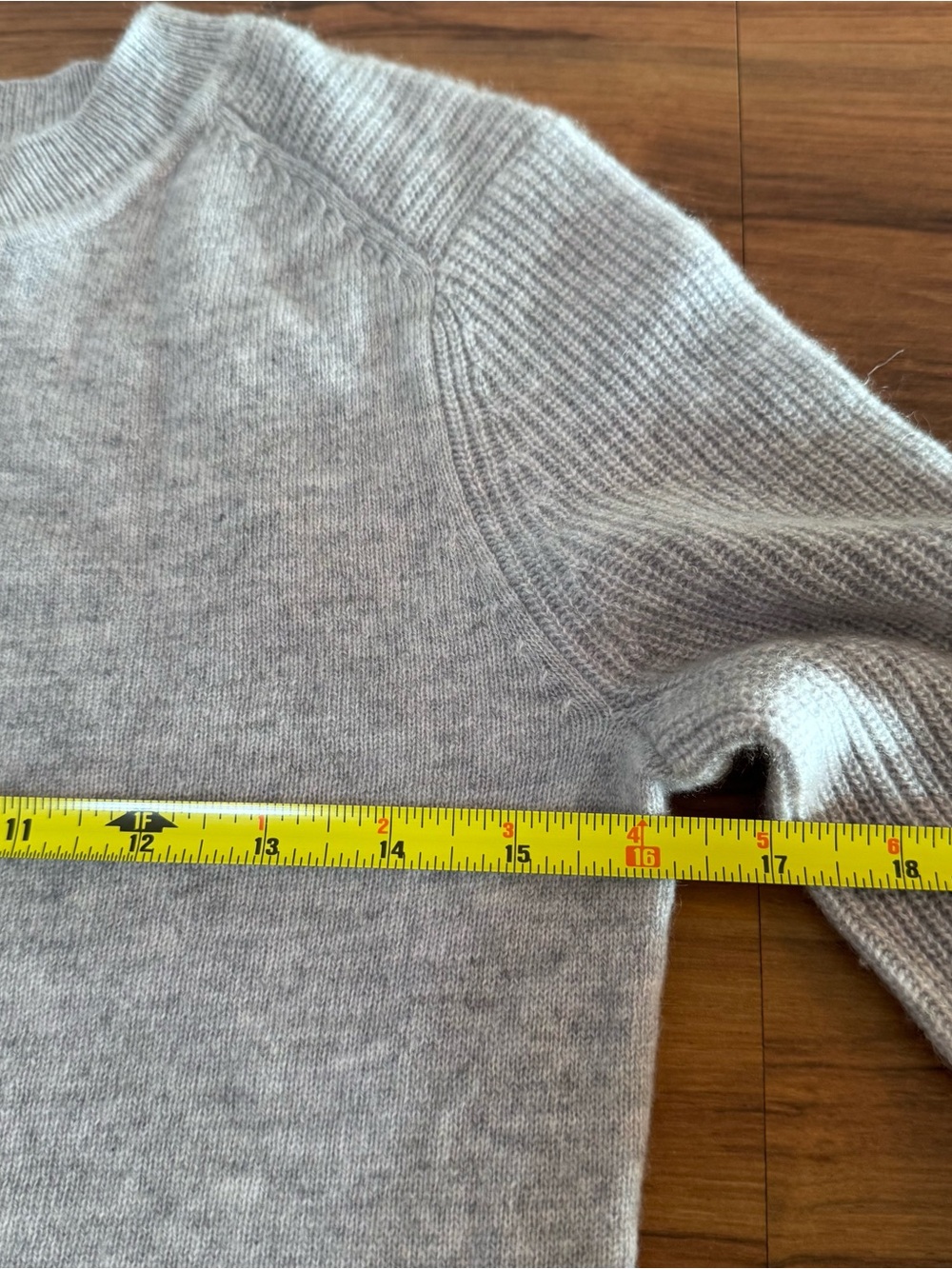 rag & bone Gray Cashmere Crewneck Sweater - Picture 11 of 11
